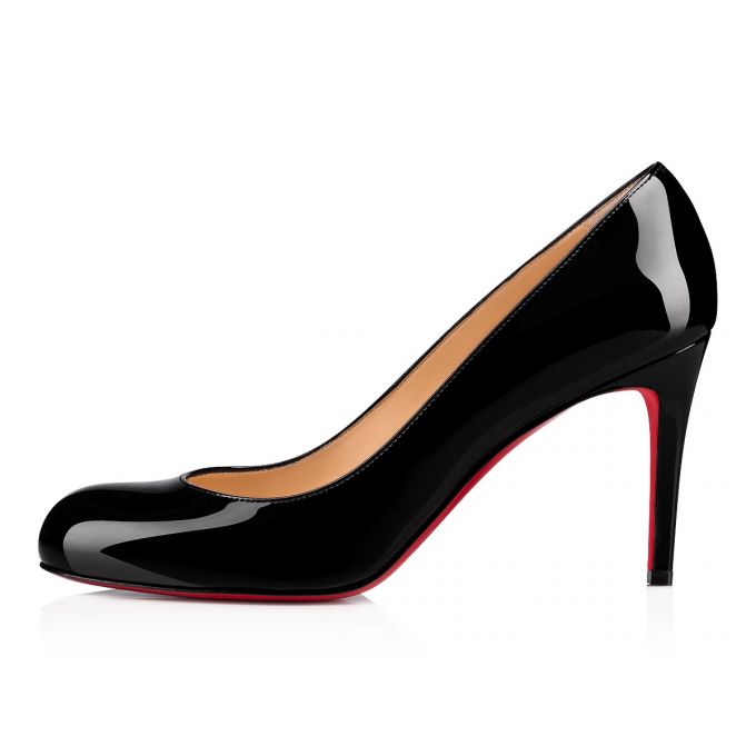 Christian Louboutin Simple Pump 085 85 Patent Pumps Stiletto Kadın Siyah | Türkiye DJ2-96819X9