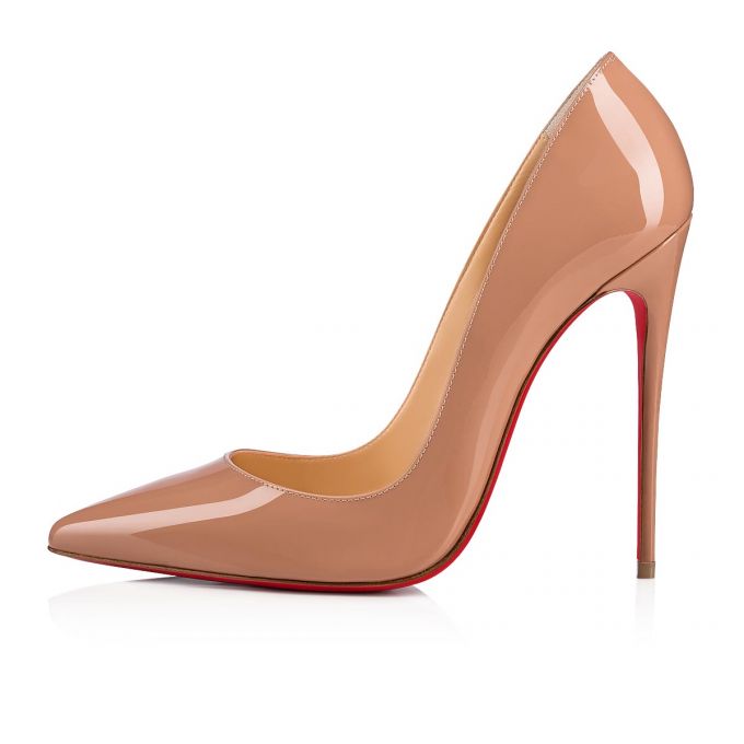 Christian Louboutin So Kate 120 120 Patent Pumps Stiletto Kadın Bej Rengi | Türkiye BB0-75367L9