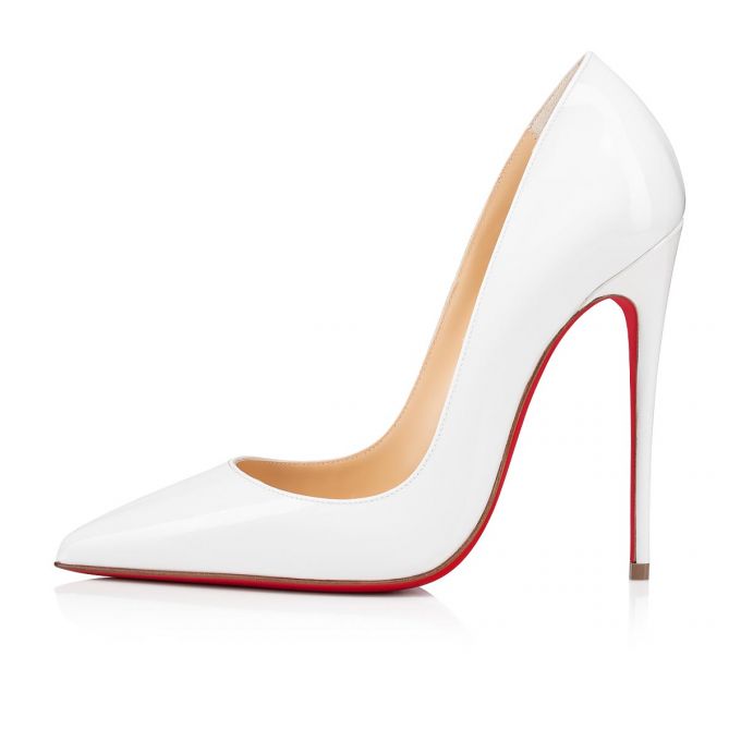 Christian Louboutin So Kate 120 120 Patent Pumps Stiletto Kadın Beyaz | Türkiye XO2-36473D4