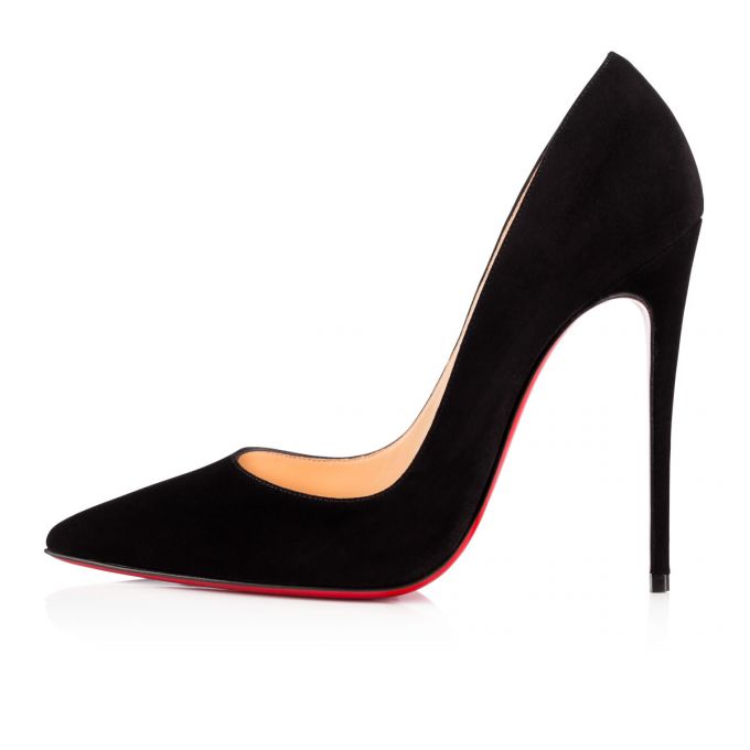 Christian Louboutin So Kate 120 120 Veau Velours Pumps Stiletto Kadın Siyah | Türkiye BS7-91549T6