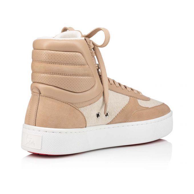 Christian Louboutin Top Rui Calf Sneakers Spor Ayakkabı Erkek Gri | Türkiye MS0-93129M0