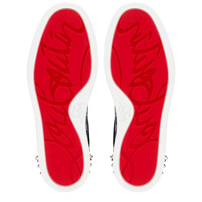 Christian Louboutin Vieira 2 Patent Sneakers Spor Ayakkabı Kadın Siyah Gri | Türkiye GD9-88788U5