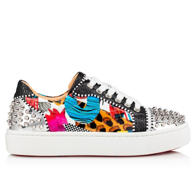 Christian Louboutin Vieirissima 2 Orlato Calf Sneakers Spor Ayakkabı Kadın Renkli | Türkiye TH9-02880T0