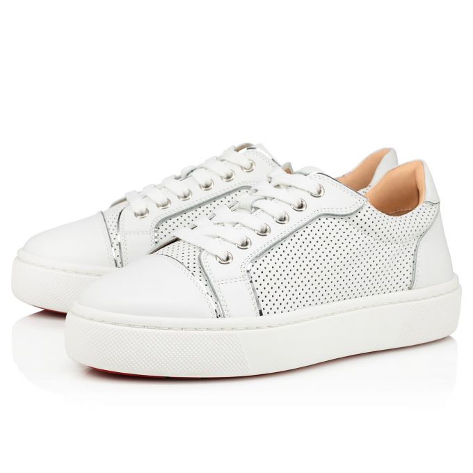 Christian Louboutin Vieirissima Calf Sneakers Spor Ayakkabı Kadın Beyaz | Türkiye MM9-03120U4